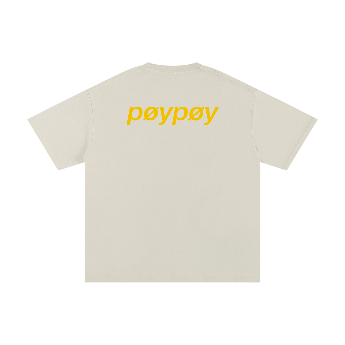 Yellow print Unisex Pure Cotton T-Shirt