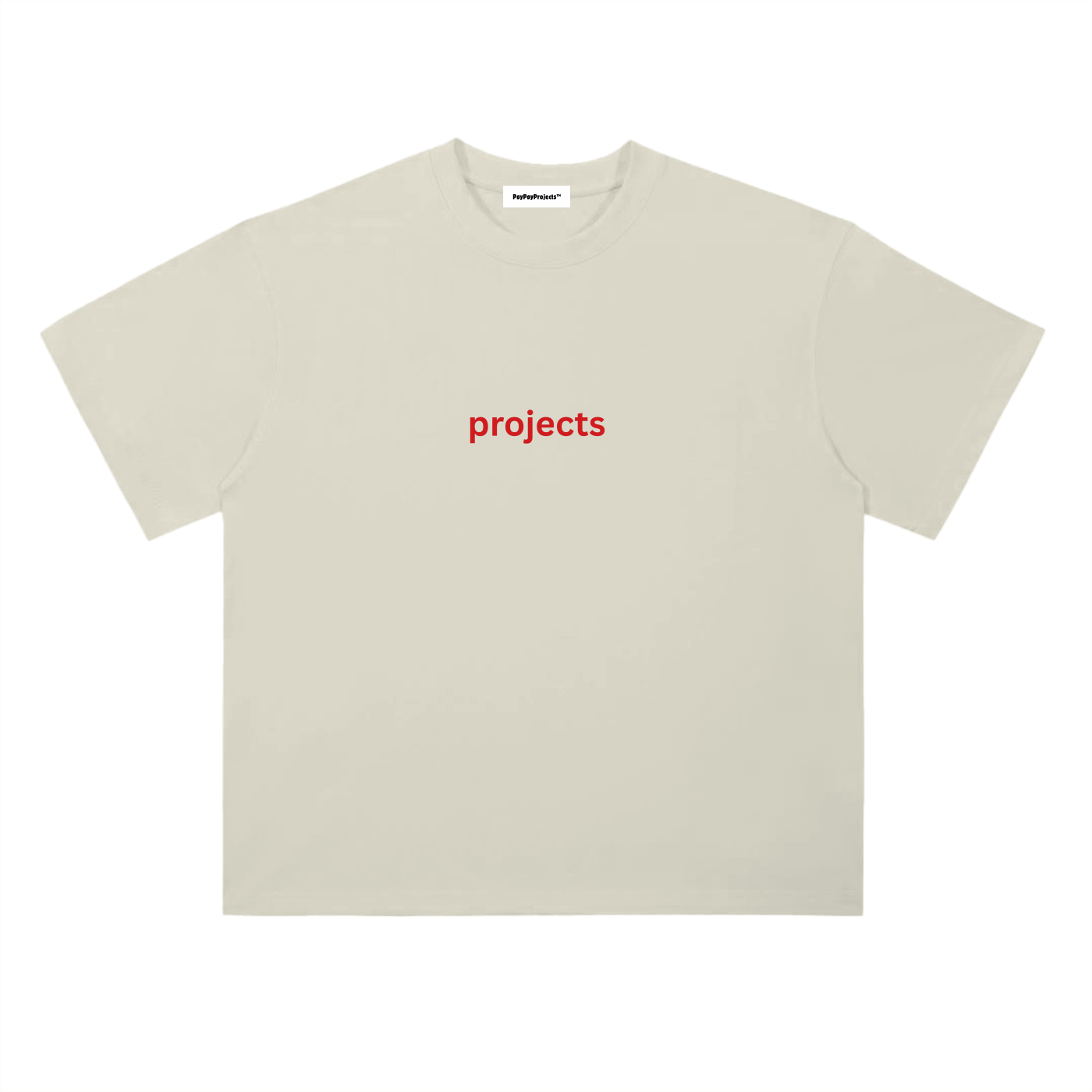 pøy pøy Heavyweight Drop Shoulder Cotton T-Shirt