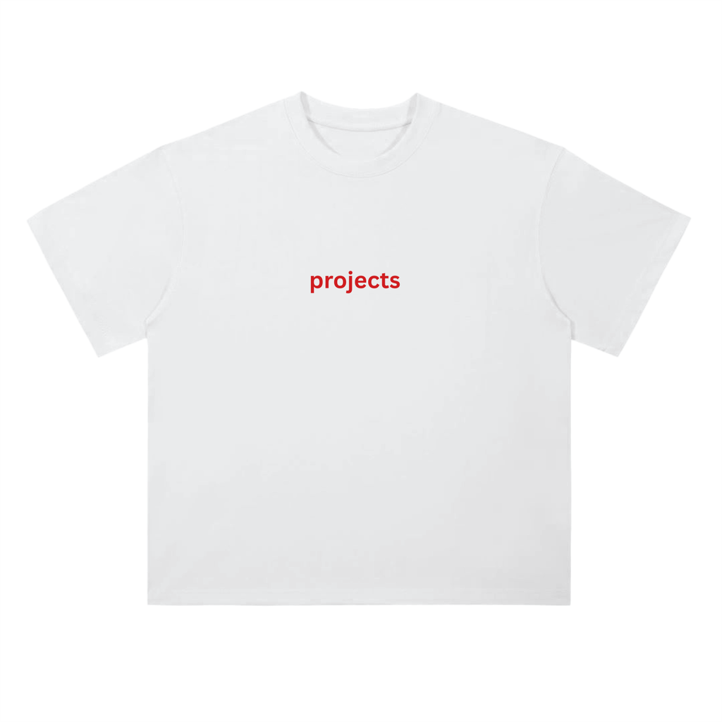 pøy pøy Heavyweight Drop Shoulder Cotton T-Shirt