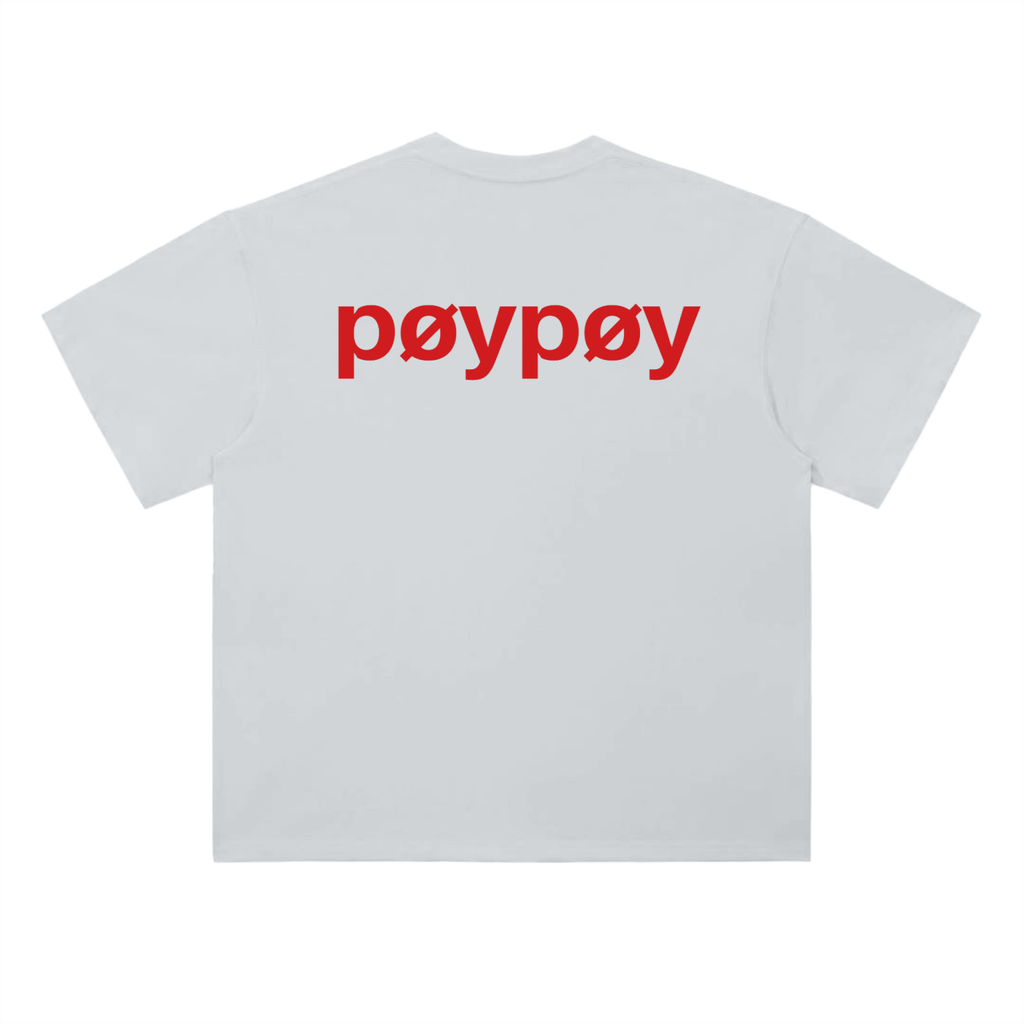 pøy pøy Heavyweight Drop Shoulder Cotton T-Shirt