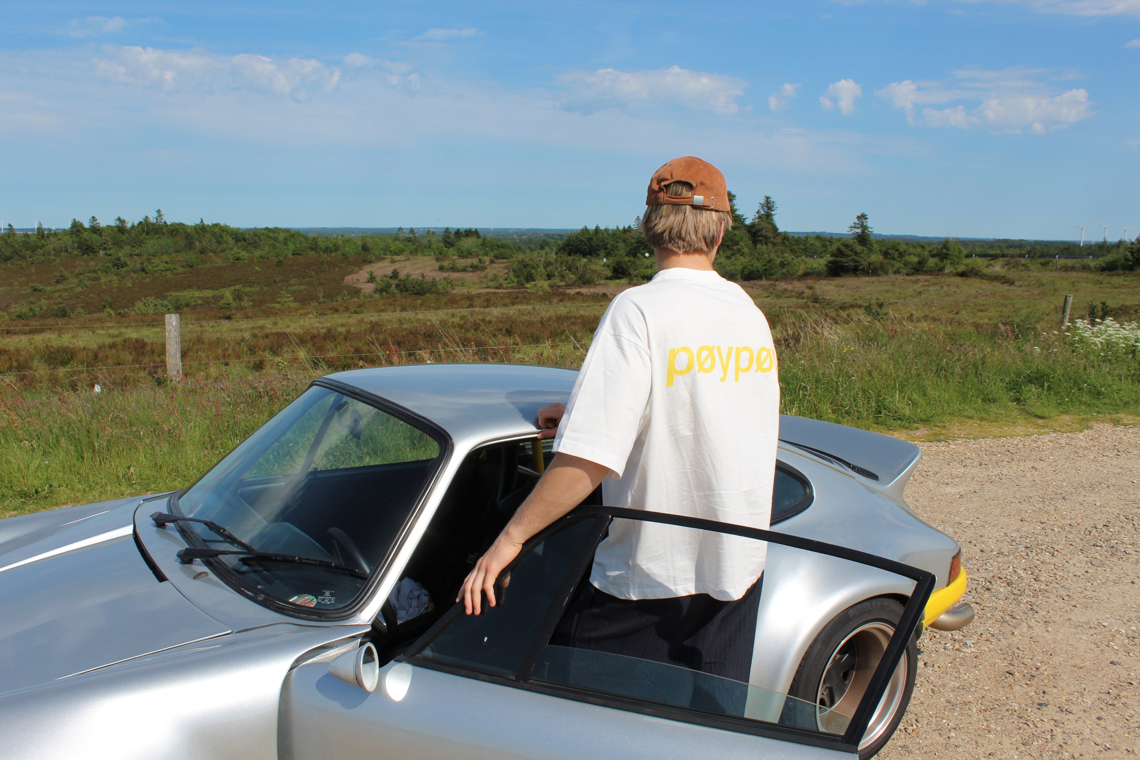 Yellow print Unisex Pure Cotton T-Shirt