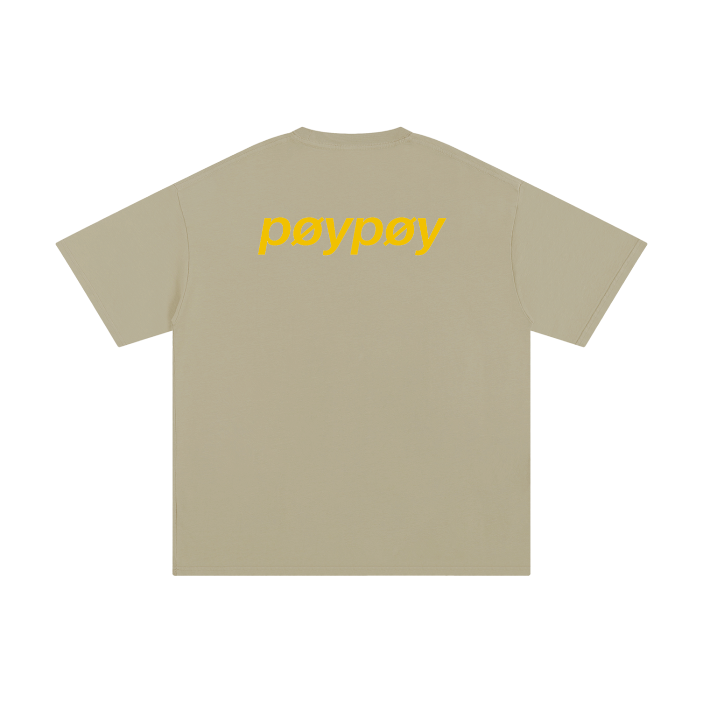 Yellow print Unisex Pure Cotton T-Shirt