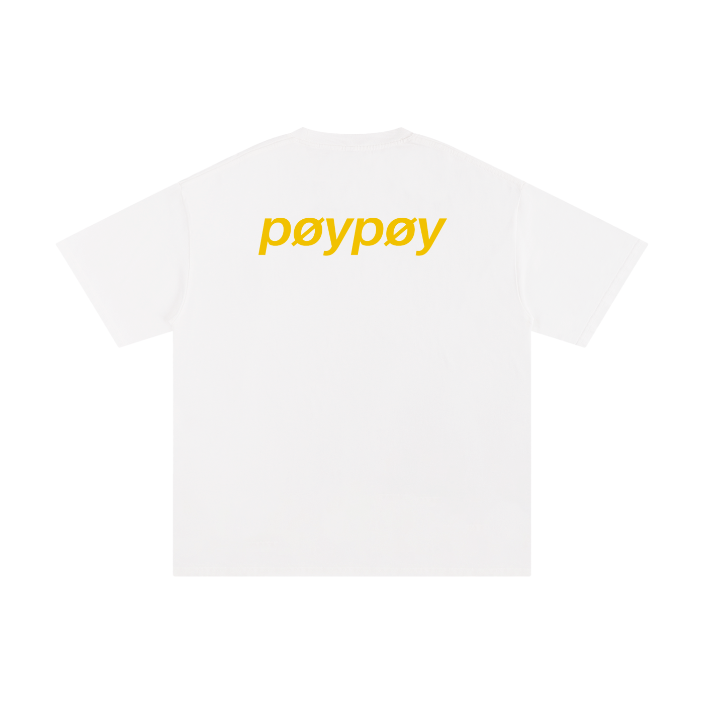 Yellow print Unisex Pure Cotton T-Shirt