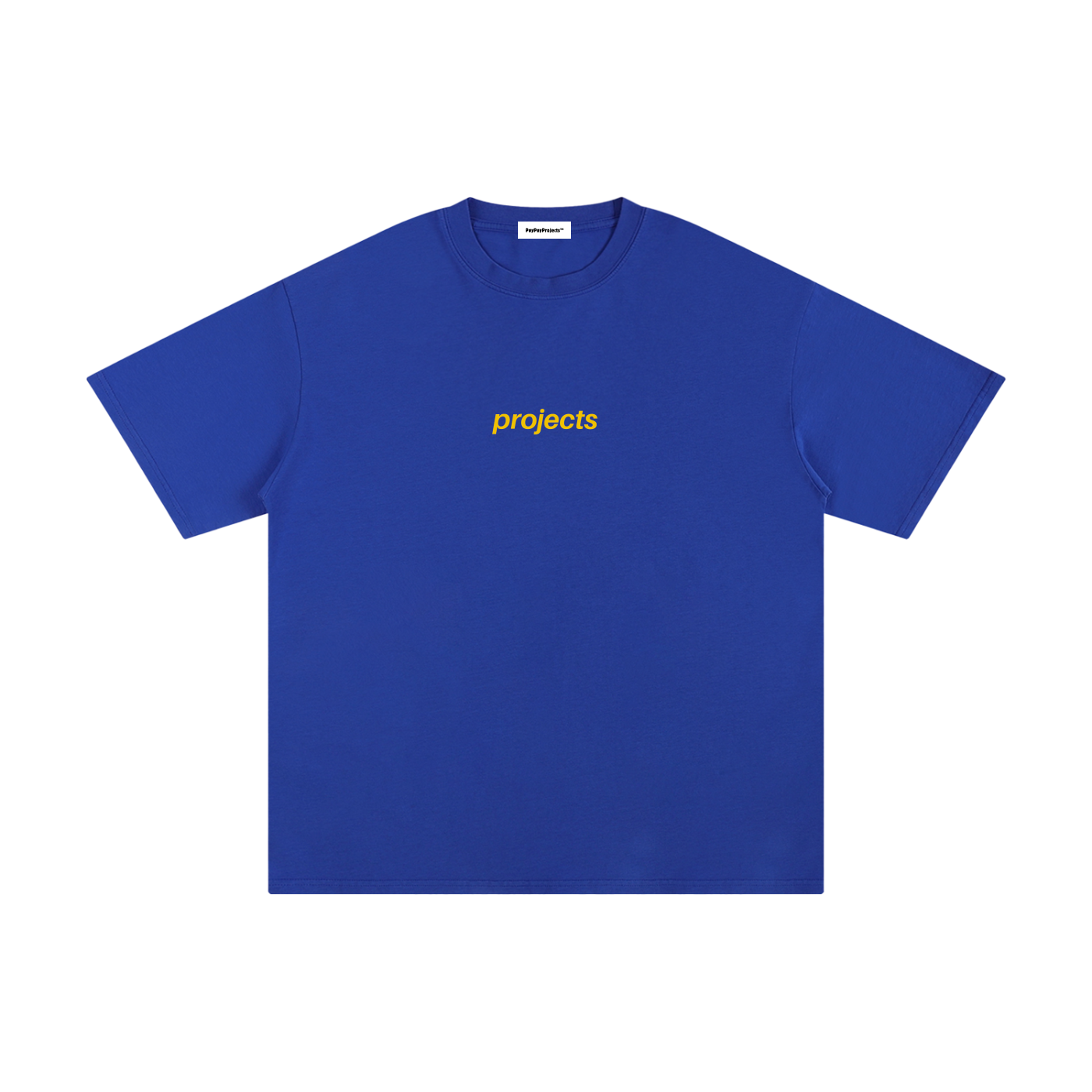 Yellow print Unisex Pure Cotton T-Shirt